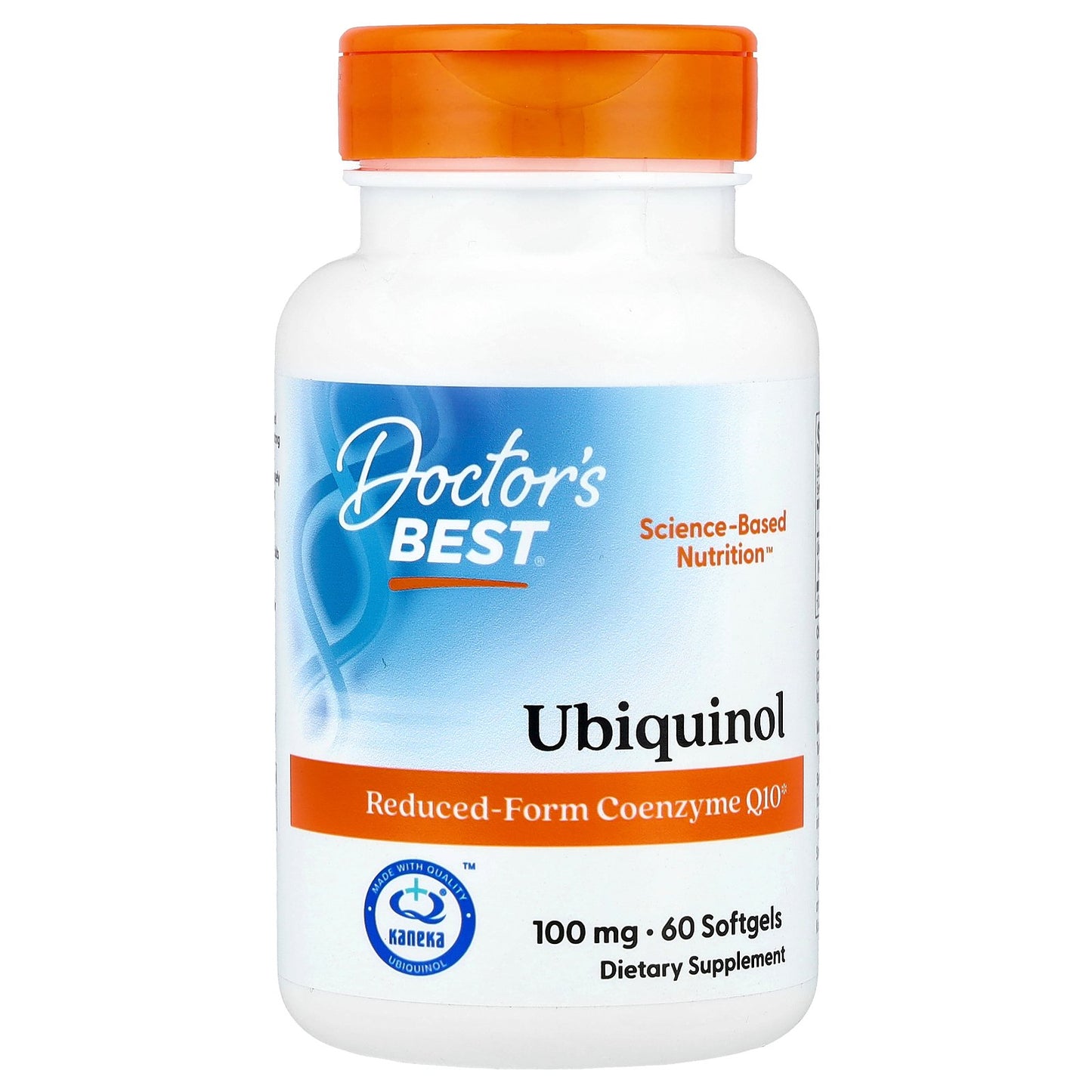 Doctor's Best Ubiquinol with Kaneka, 100 mg, 60 Softgels