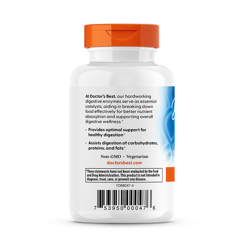 Doctor's Best Digestive Enzymes, 90 Veggie Caps