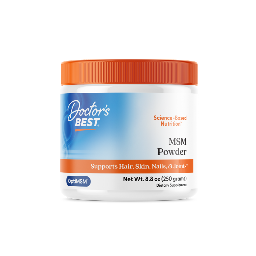 Doctor's Best MSM Powder with OptiMSM, 8.8 oz (250 g)