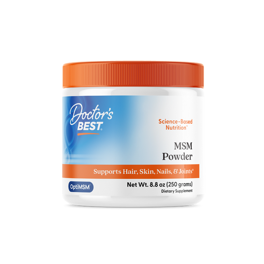 Doctor's Best MSM Powder with OptiMSM, 8.8 oz (250 g)