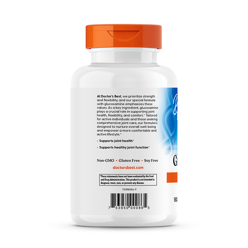 Doctor's Best Glucosamine Sulfate, 750 mg, 180 Capsules