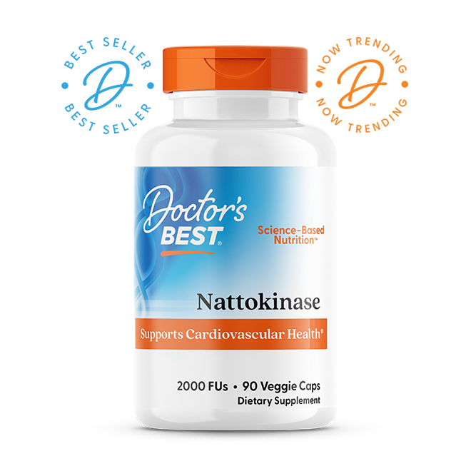 Doctor's Best Nattokinase, 2,000 FUs, 90 Veggie Caps