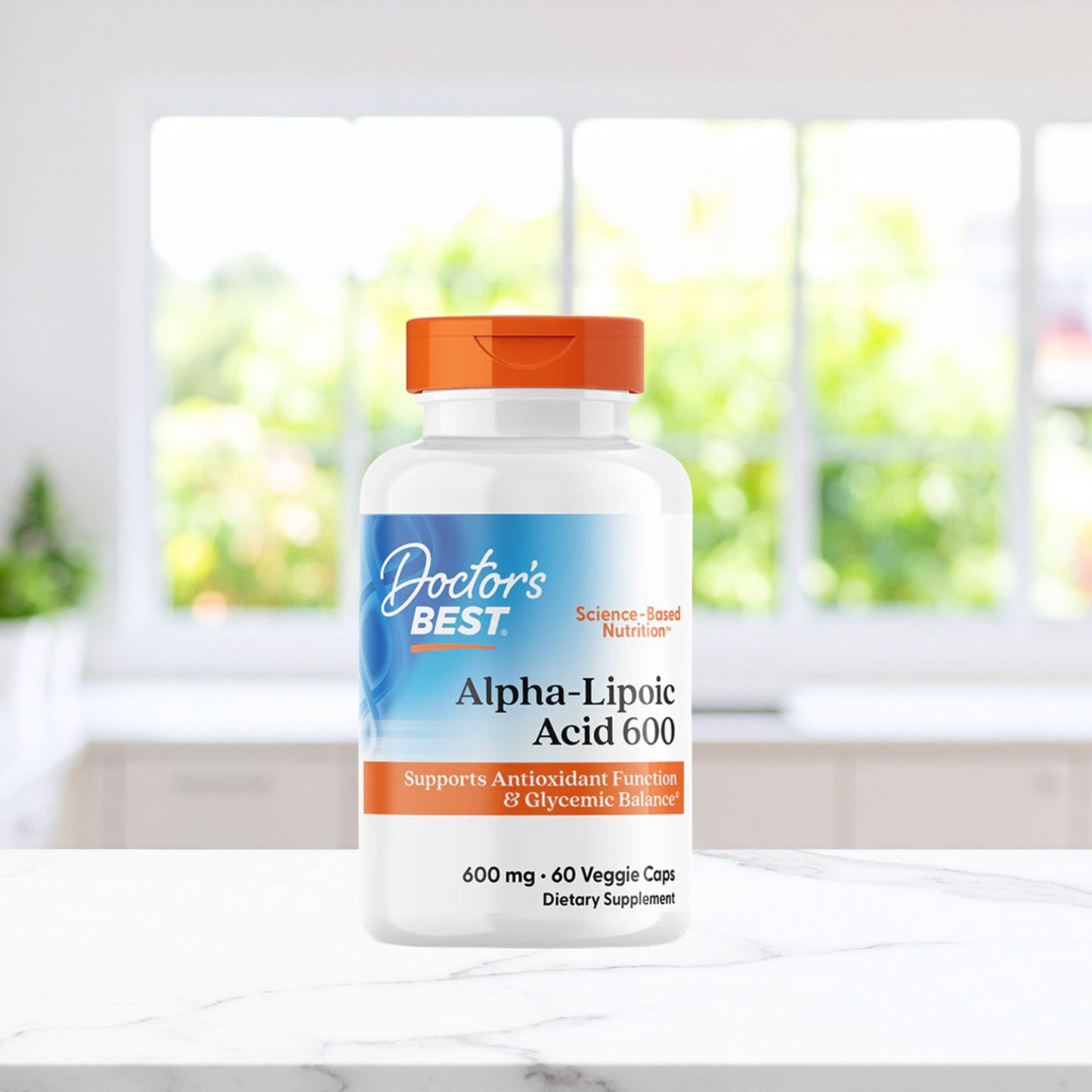 Doctor's Best Alpha-Lipoic Acid, 600 mg, 60 Veggie Caps