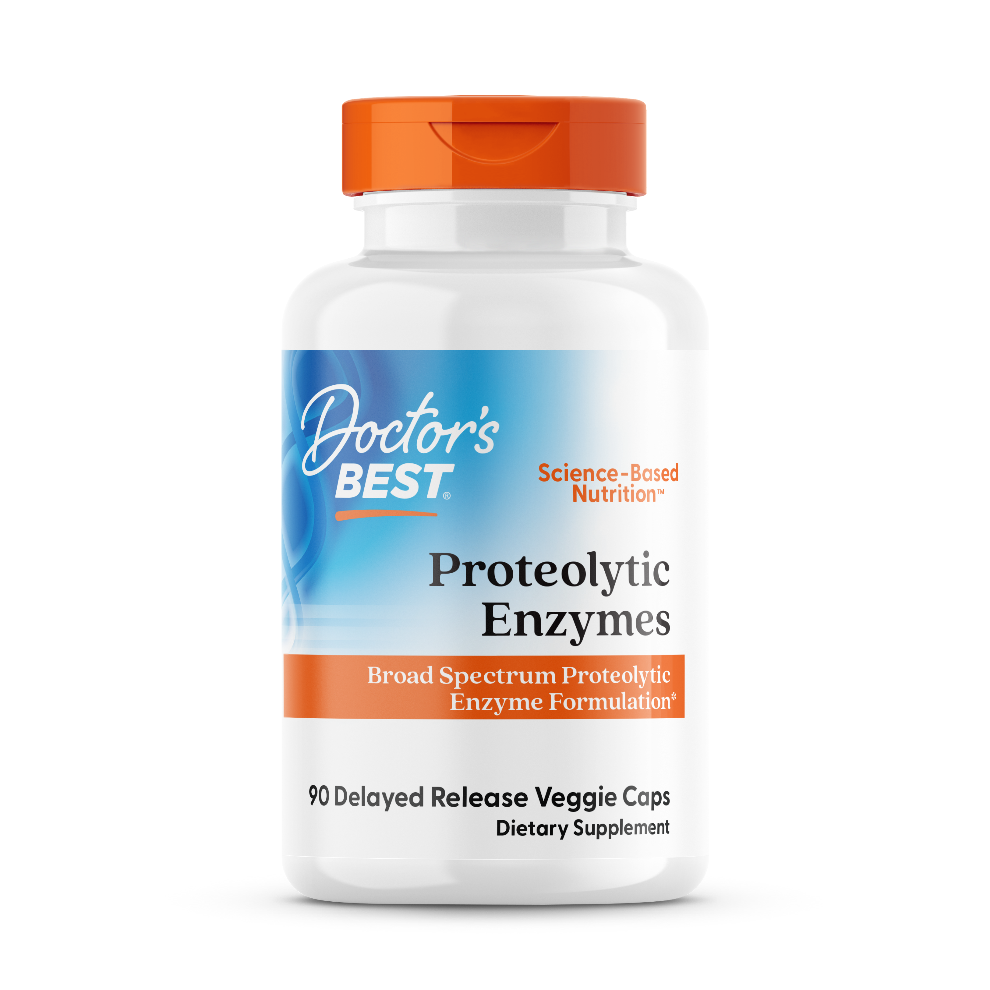 Doctor's Best Proteolytic Enzymes, 90 Delayed Release Veggie Caps