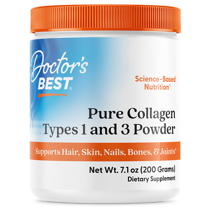 Doctor's Best Pure Collagen Types 1 and 3 Powder, 7.1 oz (200 g)