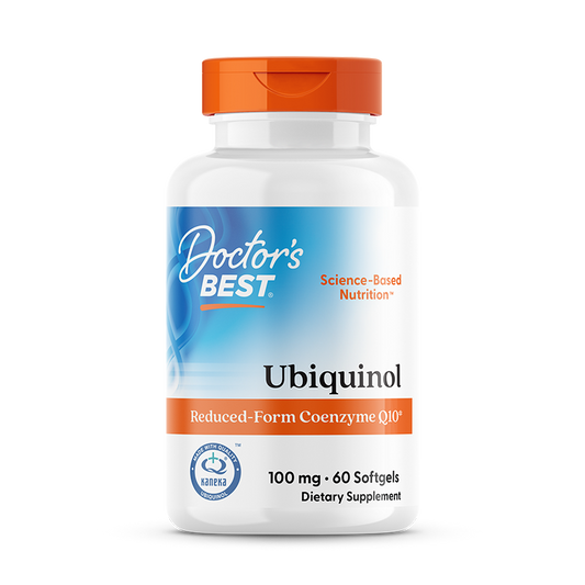 Doctor's Best Ubiquinol with Kaneka, 100 mg, 60 Softgels