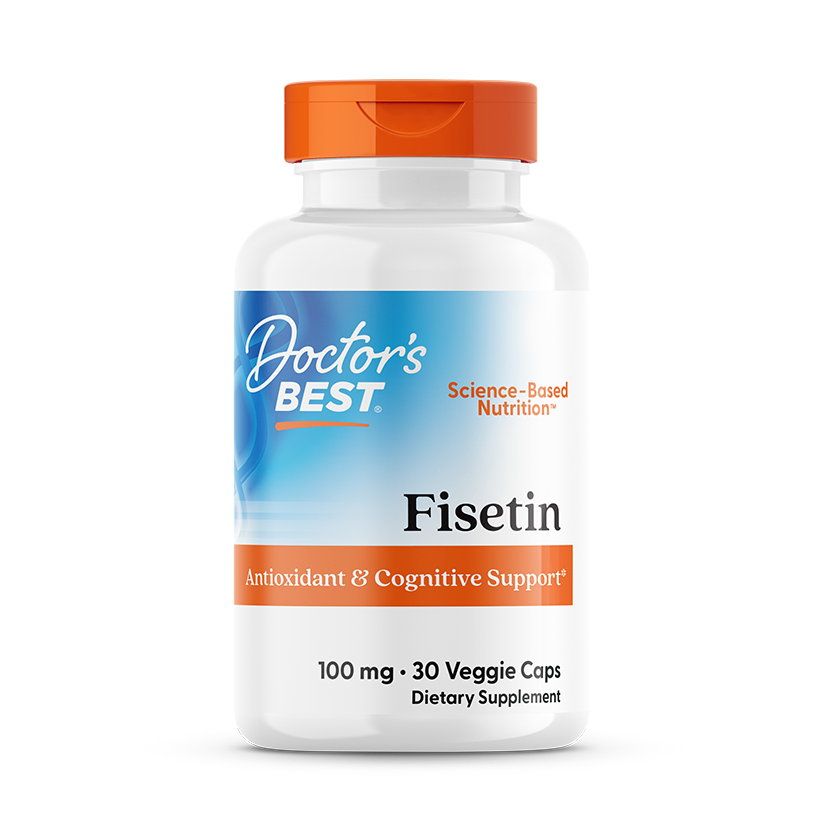 Doctor's Best Fisetin with Novusetin, 100 mg, 30 Veggie Caps