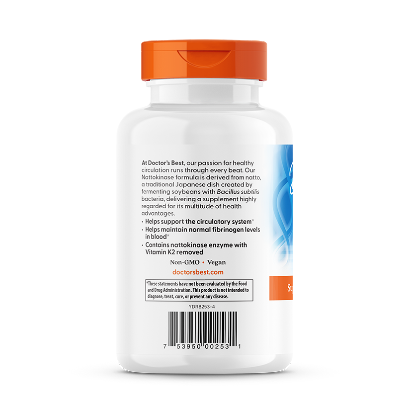 Doctor's Best Nattokinase, 2,000 FUs, 270 Veggie Caps