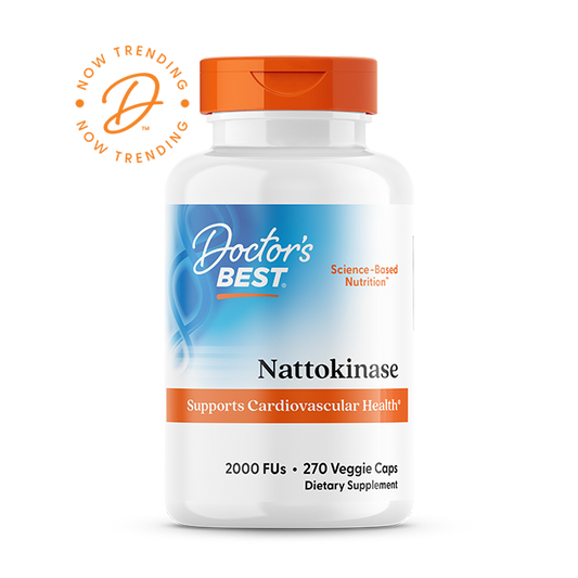Doctor's Best Nattokinase, 2,000 FUs, 270 Veggie Caps