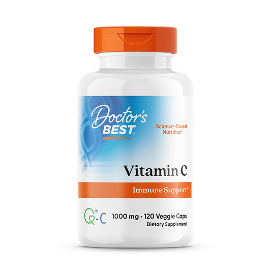 Doctor's Best Vitamin C with Q-C, 1,000 mg, 120 Veggie Caps