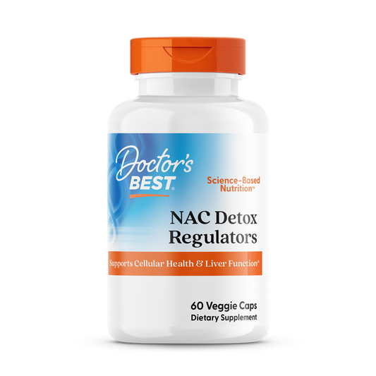 Doctor's Best NAC Detox Regulators, 60 Veggie Caps