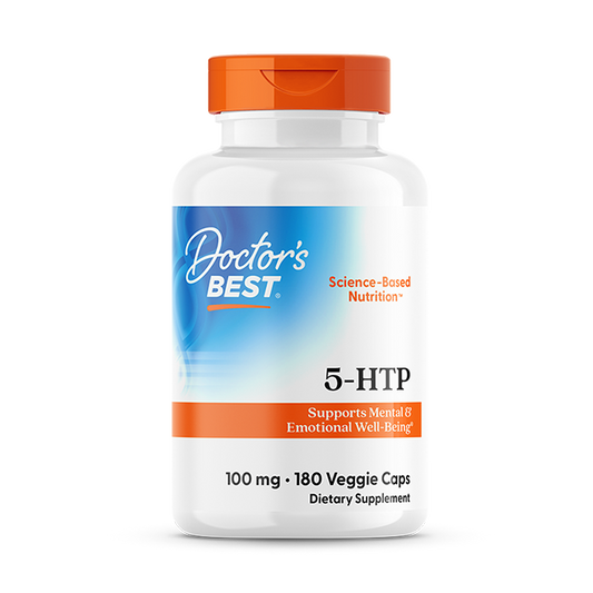Doctor's Best 5-HTP, 100 mg, 180 Veggie Caps