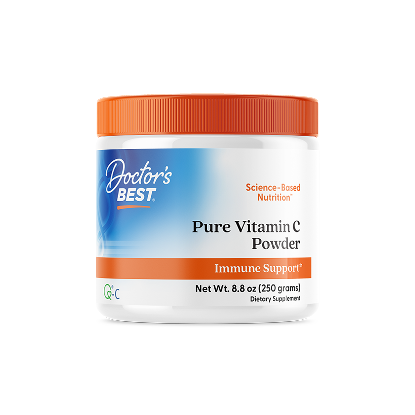 Doctor's Best Pure Vitamin C Powder with Q-C, 8.8 oz (250 g)