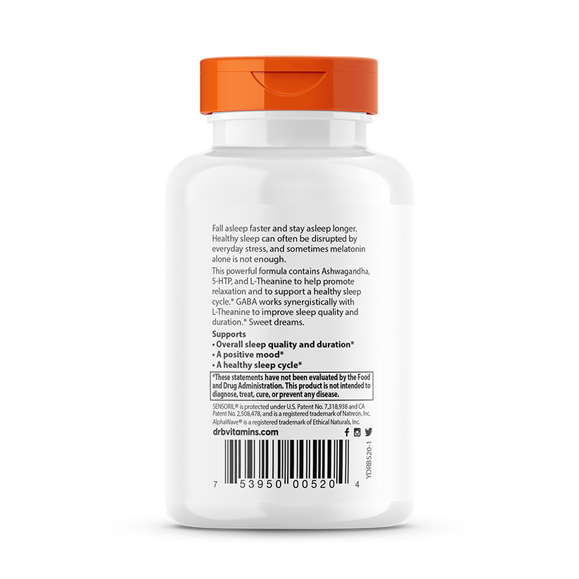 Doctor's Best Superior Sleep with Sensoril AlphaWave, 60 Veggie Caps