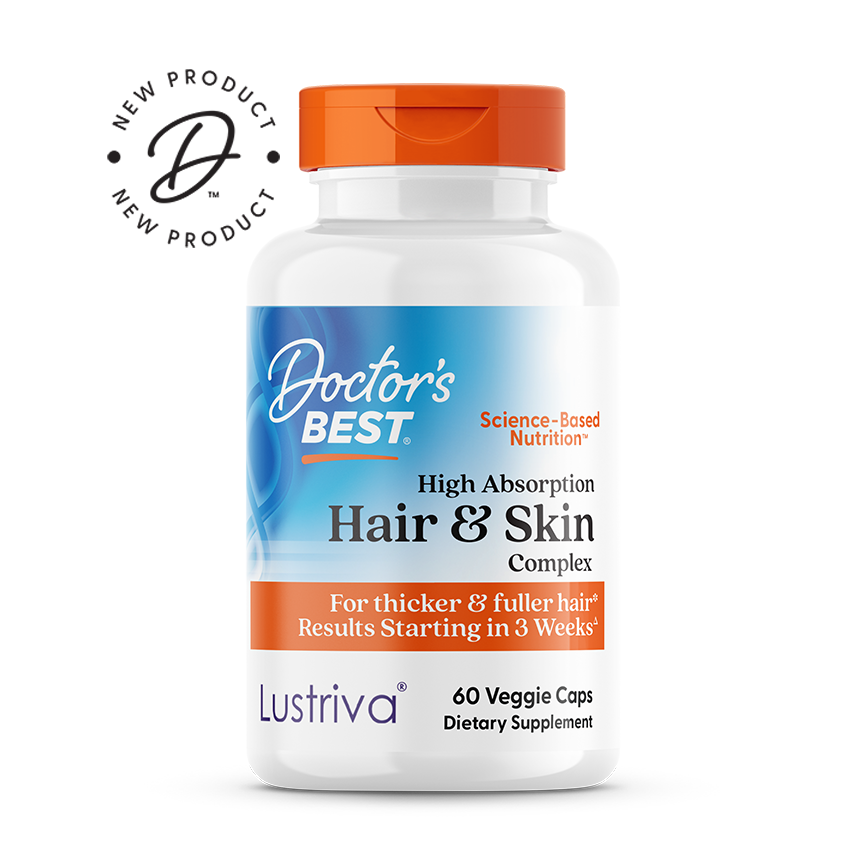 Doctor's Best High Absorption Hair & Skin Complex, 60 Veggie Caps