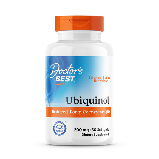 Doctor's Best Ubiquinol with Kaneka, 200 mg, 30 Softgels