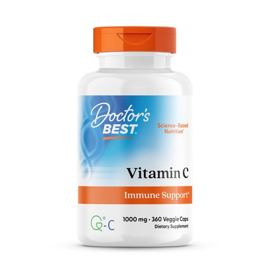 Doctor's Best Vitamin C with Q-C, 1,000 mg, 360 Veggie Caps