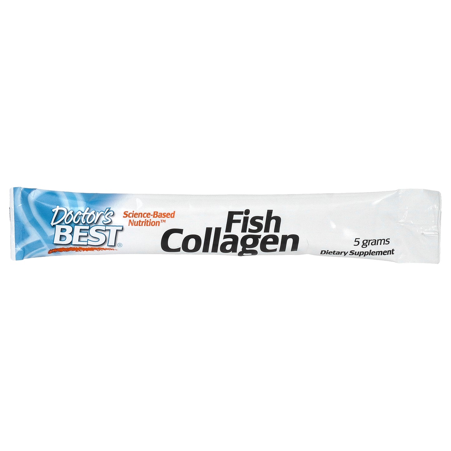 Doctor's Best Fish Collagen with Naticol, 5 g, 30 Powder Stick Packs