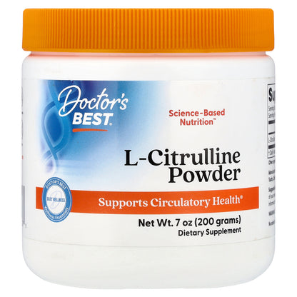 Doctor's Best L-Citrulline Powder, 7 oz (200 g)