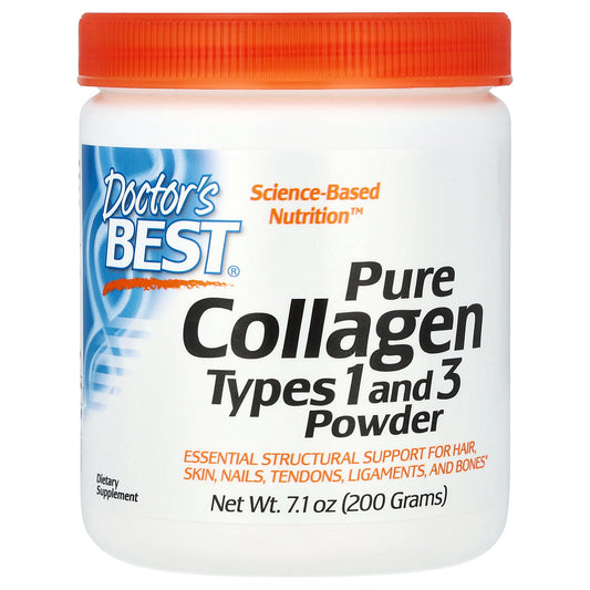 Doctor's Best Pure Collagen Types 1 and 3 Powder, 7.1 oz (200 g)