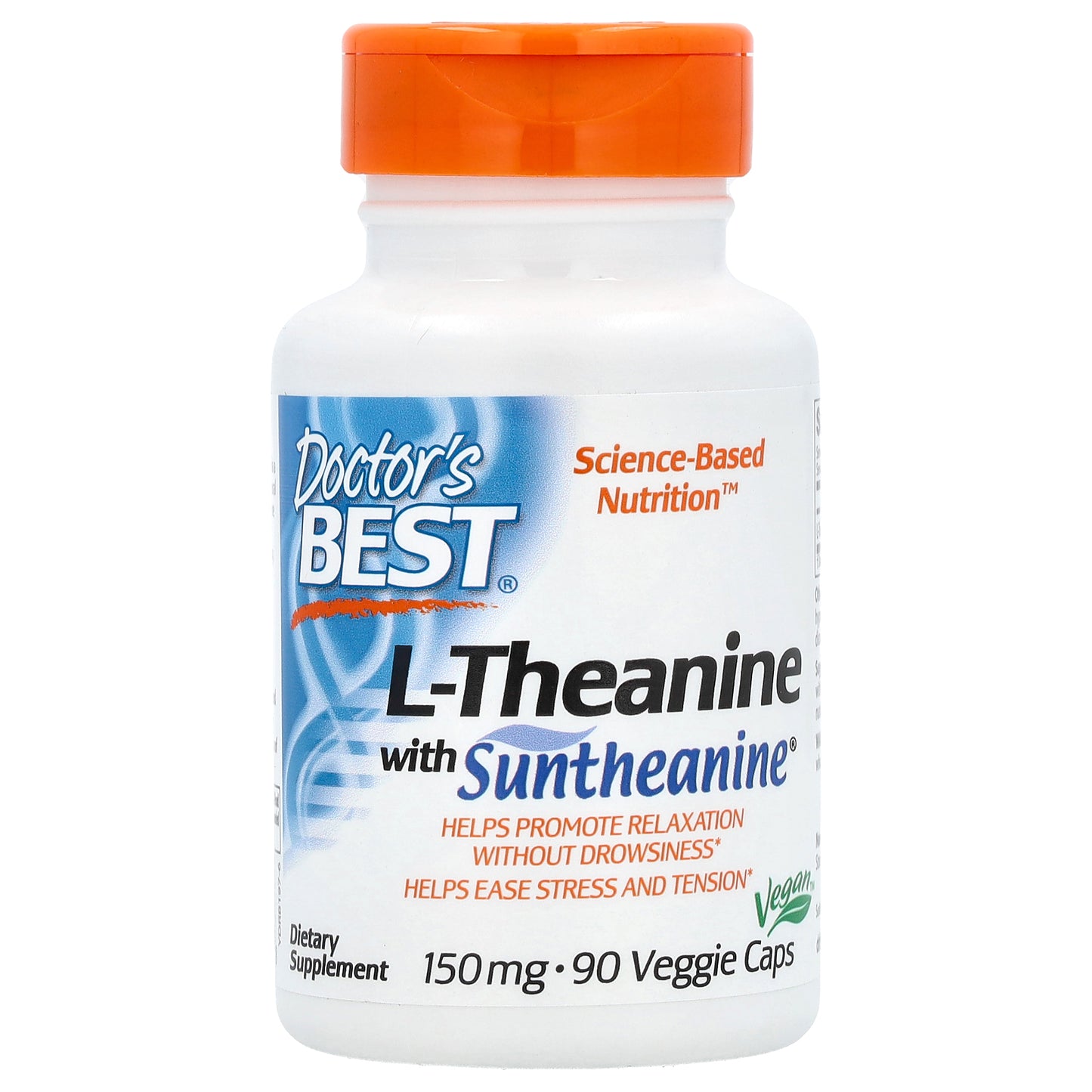 Doctor's Best L-Theanine with Suntheanine, 150 mg, 90 Veggie Caps