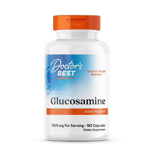 Doctor's Best Glucosamine, 1500 mg Per Serving, 180 Capsules