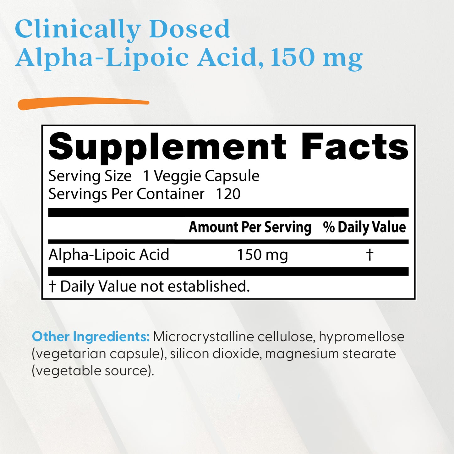 Doctor's Best Alpha-Lipoic Acid, 150 mg, 120 Veggie Caps
