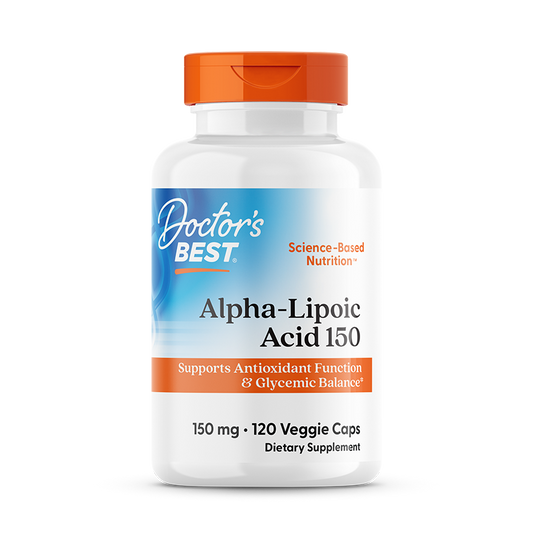 Doctor's Best Alpha-Lipoic Acid 150, 150 mg, 120 Veggie Caps