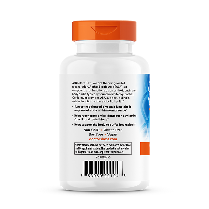 Doctor's Best Alpha-Lipoic Acid, 150 mg, 120 Veggie Caps Doctor's Best Alpha-Lipoic Acid, 150 mg, 120 Veggie Caps