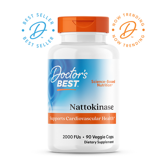 Doctor's Best Nattokinase, 2,000 FUs, 90 Veggie Caps