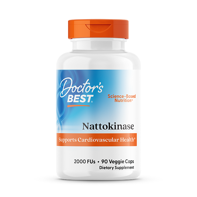 Doctor's Best Nattokinase, 2,000 FUs, 90 Veggie Caps