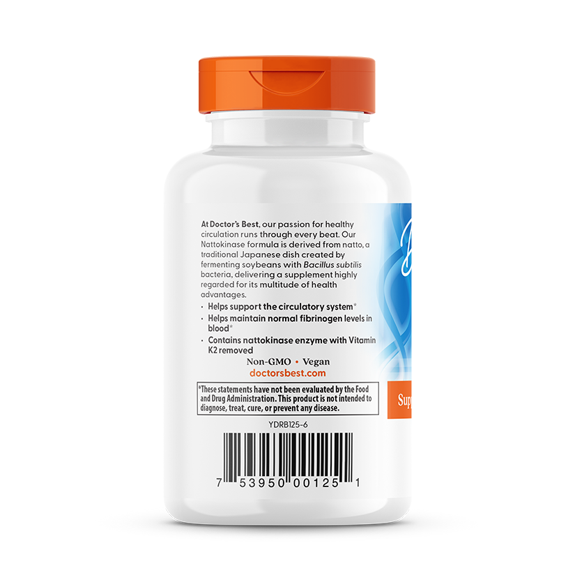 Doctor's Best Nattokinase, 2,000 FUs, 90 Veggie Caps