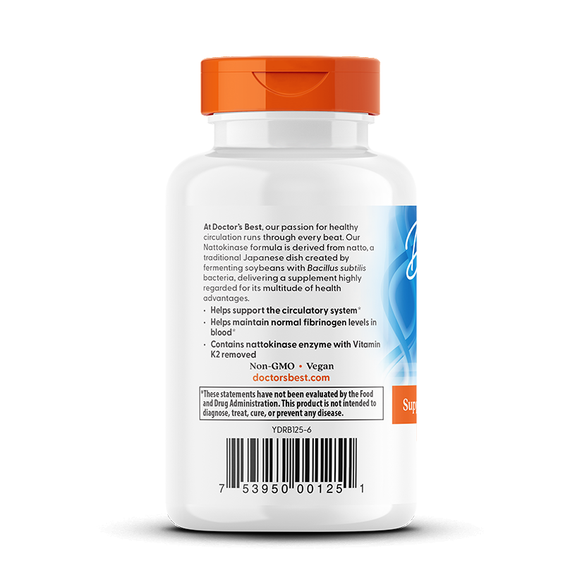 Doctor's Best Nattokinase, 2,000 FUs, 90 Veggie Caps