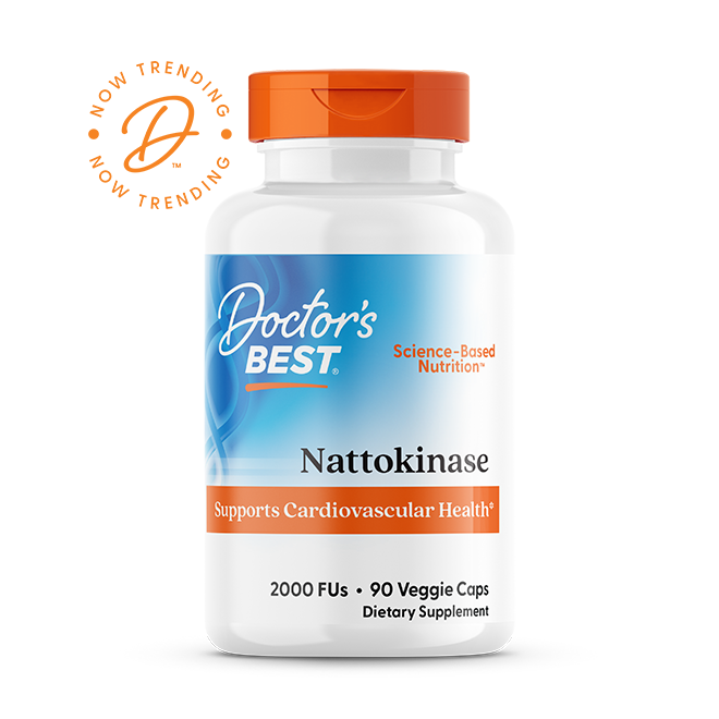 Doctor's Best Nattokinase, 2,000 FUs, 90 Veggie Caps