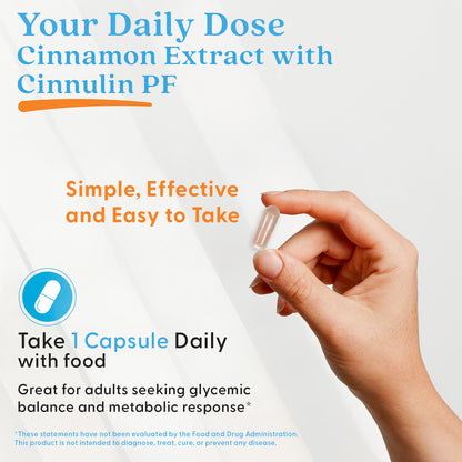 Doctor's Best Cinnamon Extract with Cinnulin PF, 125 mg, 60 Veggie Caps