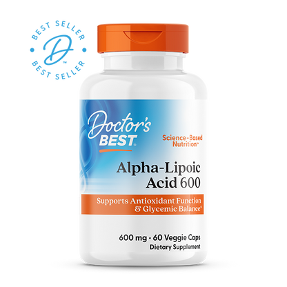Doctor's Best Alpha-Lipoic Acid, 600 mg, 60 Veggie Caps