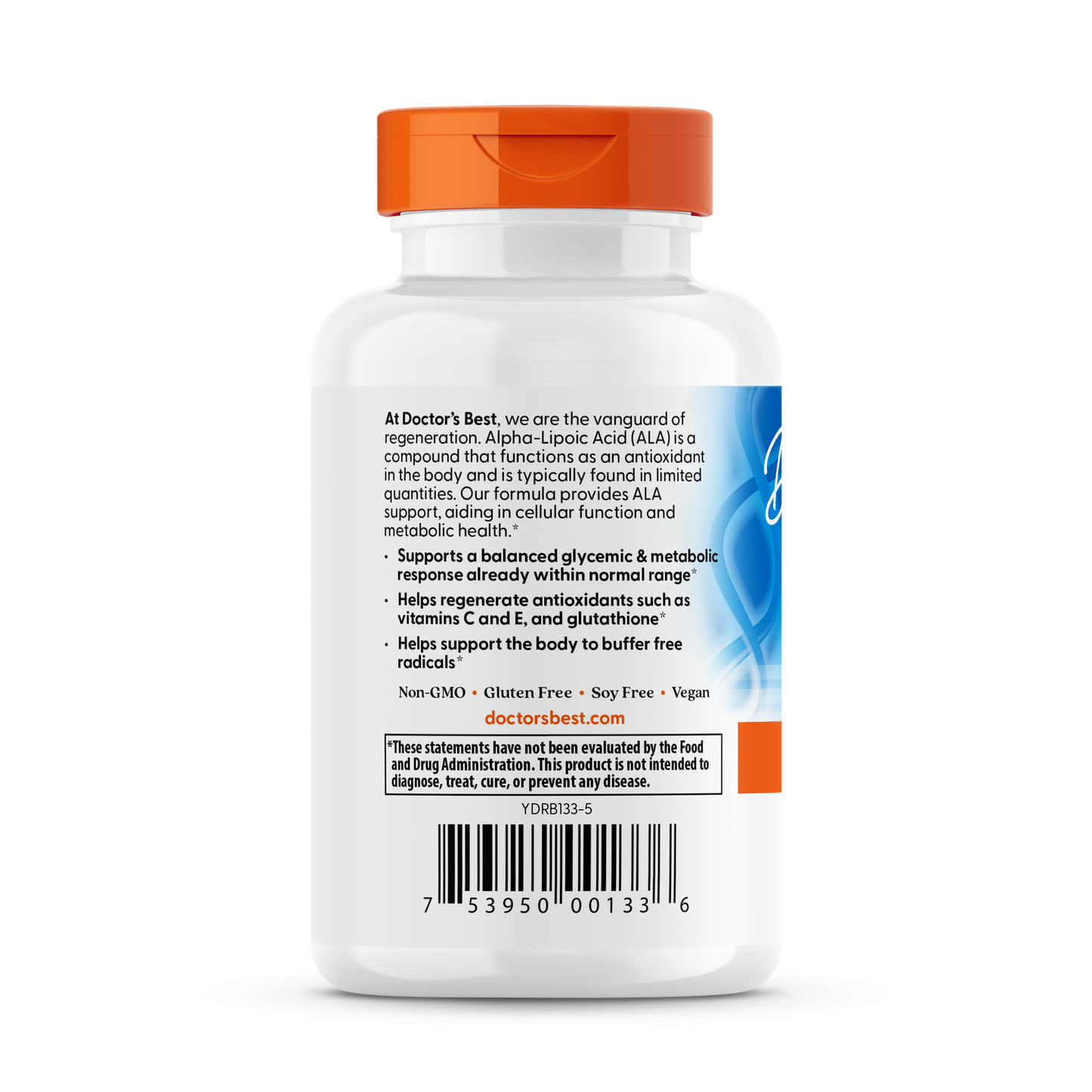 Doctor's Best Alpha-Lipoic Acid, 600 mg, 60 Veggie Caps