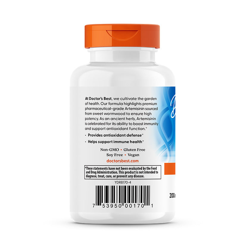 Doctor's Best Artemisinin, 200 mg Per Serving, 90 Veggie Caps