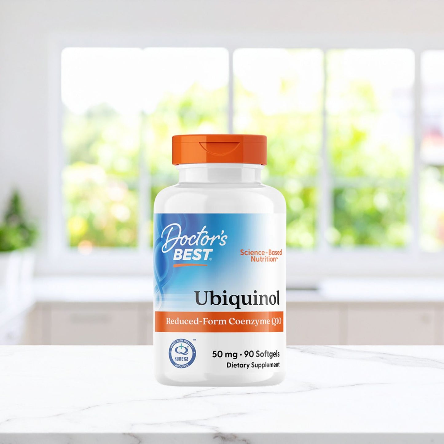 Doctor's Best Ubiquinol with Kaneka, 50 mg, 90 Softgels