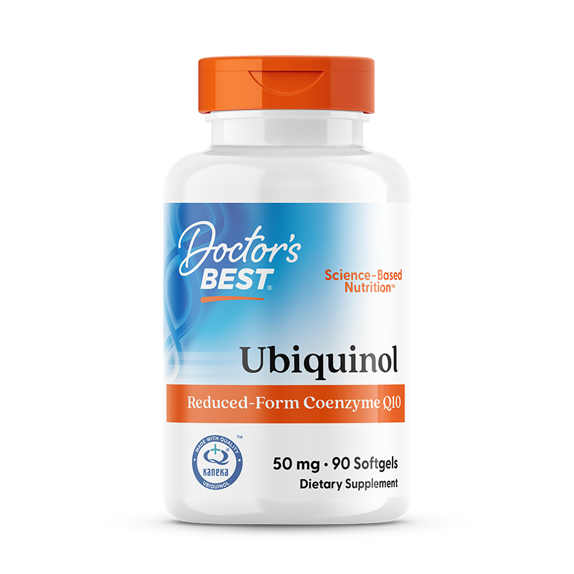 Doctor's Best Ubiquinol with Kaneka, 50 mg, 90 Softgels