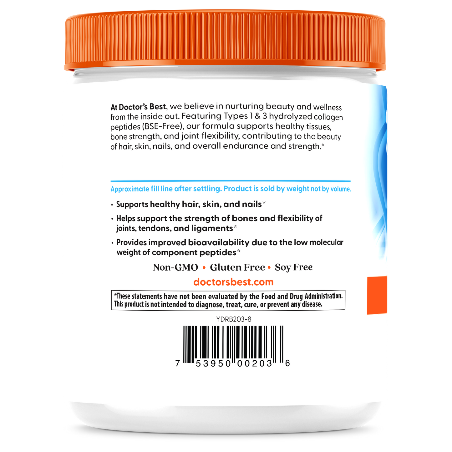 Doctor's Best Pure Collagen Types 1 and 3 Powder, 7.1 oz (200 g)