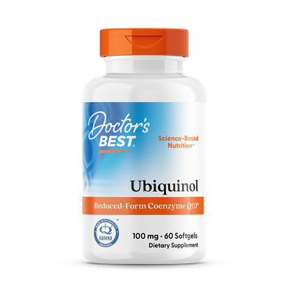 Doctor's Best Ubiquinol with Kaneka, 100 mg, 60 Softgels