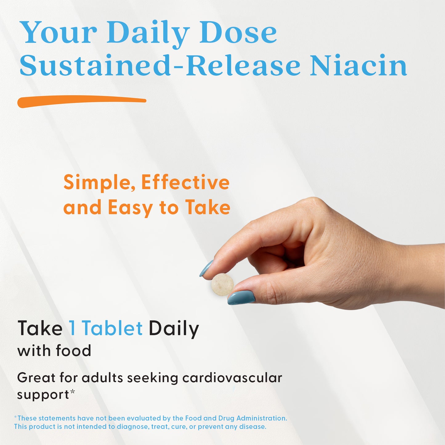 Doctor's Best Sustained-Release Niacin with niaXtend, 500 mg, 120 Tablets