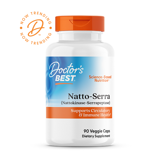 Doctor's Best Natto-Serra, 90 Veggie Caps