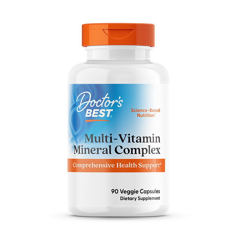 Doctor's Best Multi-Vitamin with Vitashine D3 and Quatrefolic, 90 Veggie Capsules