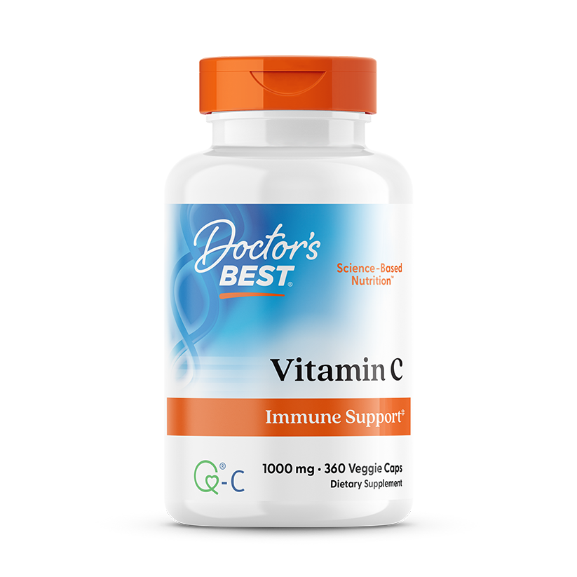 Doctor's Best Vitamin C with Q-C, 1,000 mg, 360 Veggie Caps
