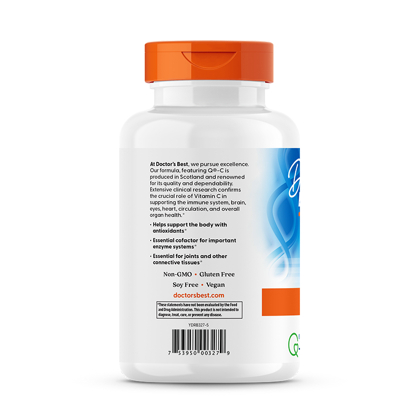 Doctor's Best Vitamin C with Q-C, 1,000 mg, 360 Veggie Caps