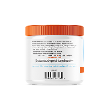 Doctor's Best Pure Vitamin C Powder with Q-C, 8.8 oz (250 g)