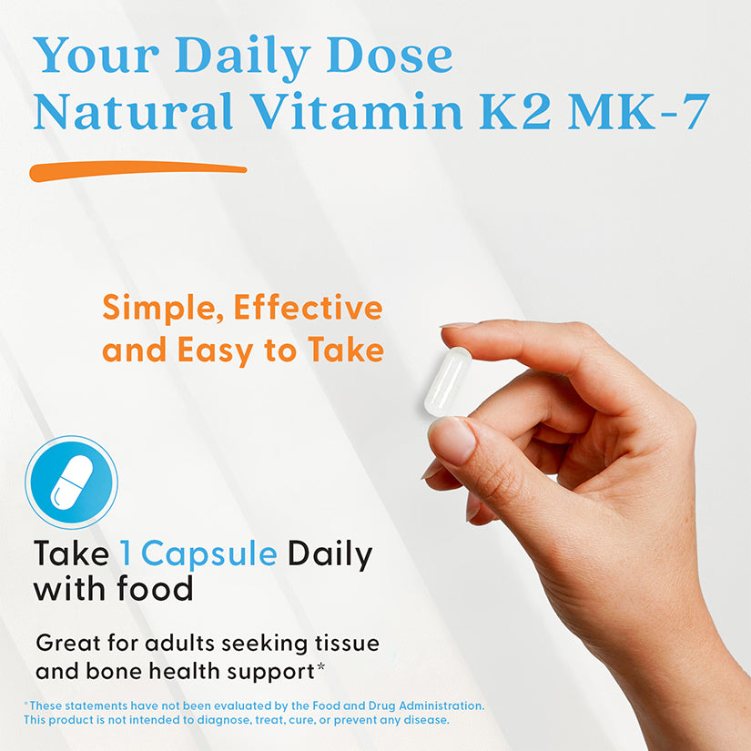 Doctor's Best Natural Vitamin K2 MK-7 with MenaQ7, 45 mcg, 180 Veggie
