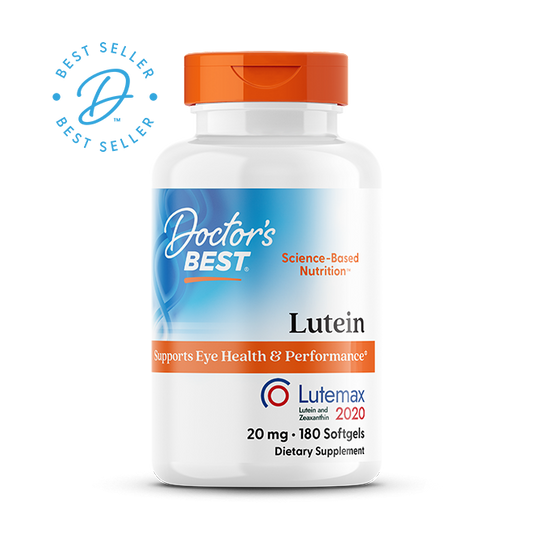 Doctor's Best Lutein with Lutemax 2020, 20 mg, 180 Softgels